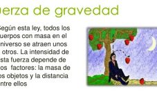 ¿Qué tipo de fuerza es la gravedad?